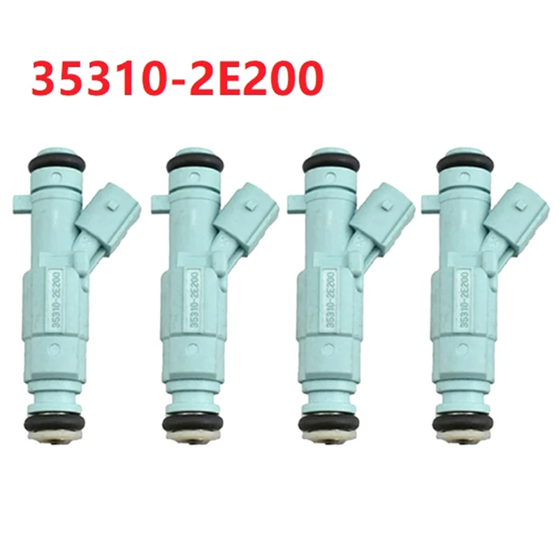 4 шт. новые высококачественные топливные форсунки для Hyundai Kia XI35 35310-2E200 353102 E200