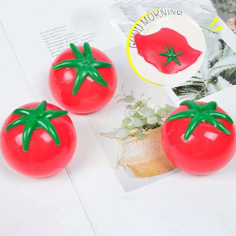 

Vent Water Ball Vent Pig Decompression Tricky Vent Vent Day Unbreakable Tomato Ball Christmas Children's Gift Frui Z1k7
