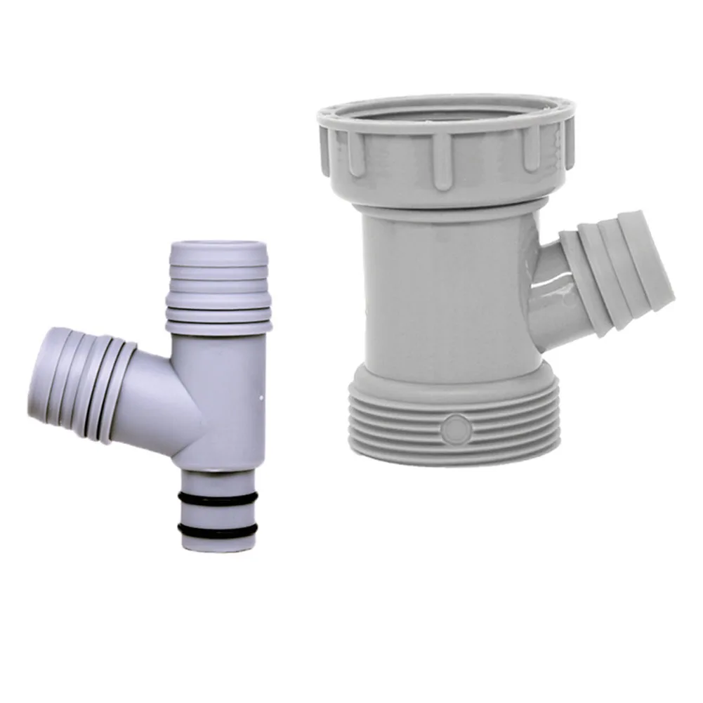 

1pcs Kitchen Basin Overflow Hole Conversion Joint Drainage Pipe Tee Head Sink Joint Three Links Head Sink Connector Accessories