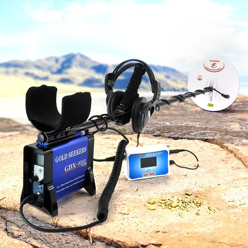 Промышленные металлоискатели Gdx8000 11 дюймов с двойной D-катушкой электронные
