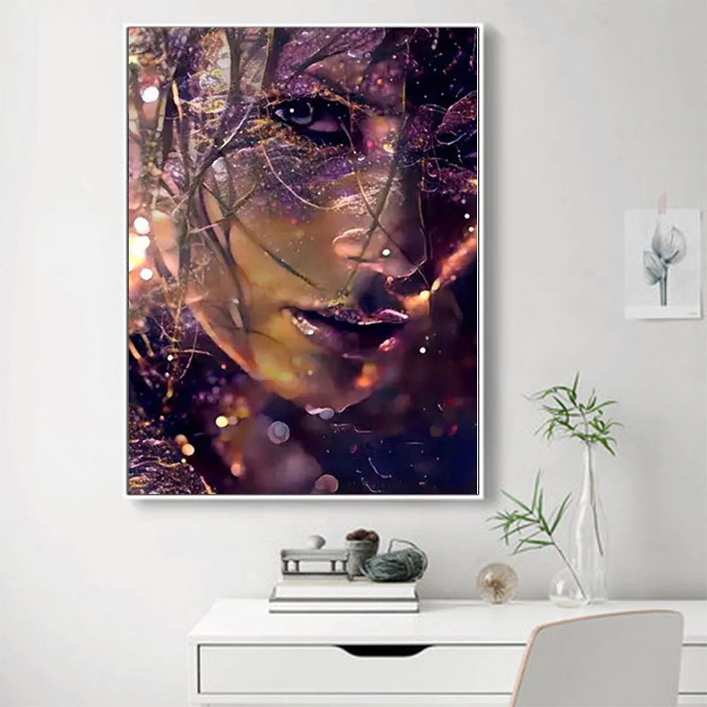 Набор для рисования по номерам на холсте масляной краской сделай сам - купить