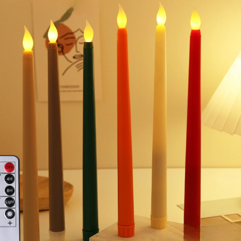 Realistic 28cm Tall Tealight For Halloween Christmas Prayer Church