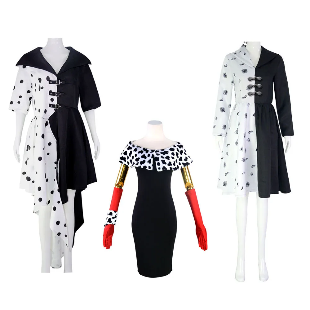 

Женский костюм принцессы в горошек, с леопардовым принтом