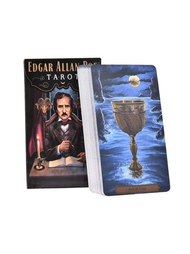 

Delos Tarot Pocket Deck English Version Easy to Play Great Gifts