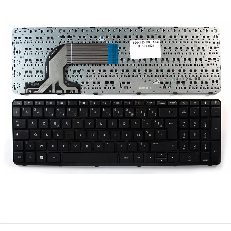 Для HP Pavilion 15-N000 N100 N200 15-E000 15-E100 719853 -051 749658 FR Французская белая клавиатура