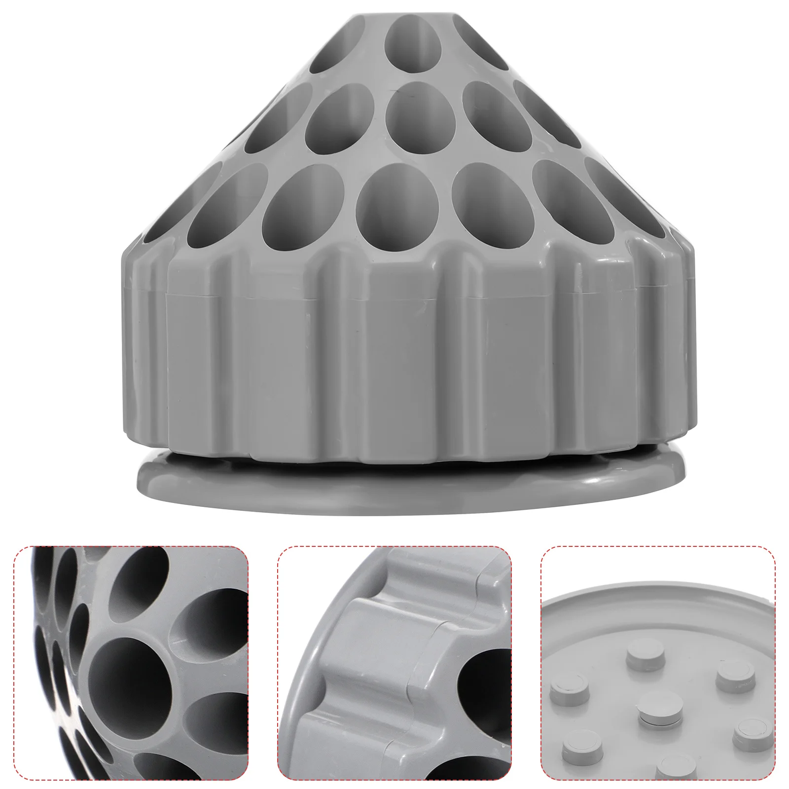 

Коробка для хранения сверл, органайзер, лоток, пластиковый поддон, классифицированные поворотные розетки, отвертки