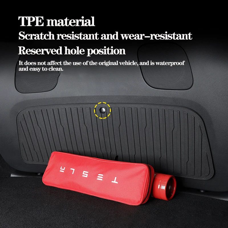 Прочная защитная накладка для багажника Tesla Model Y 2018-2023