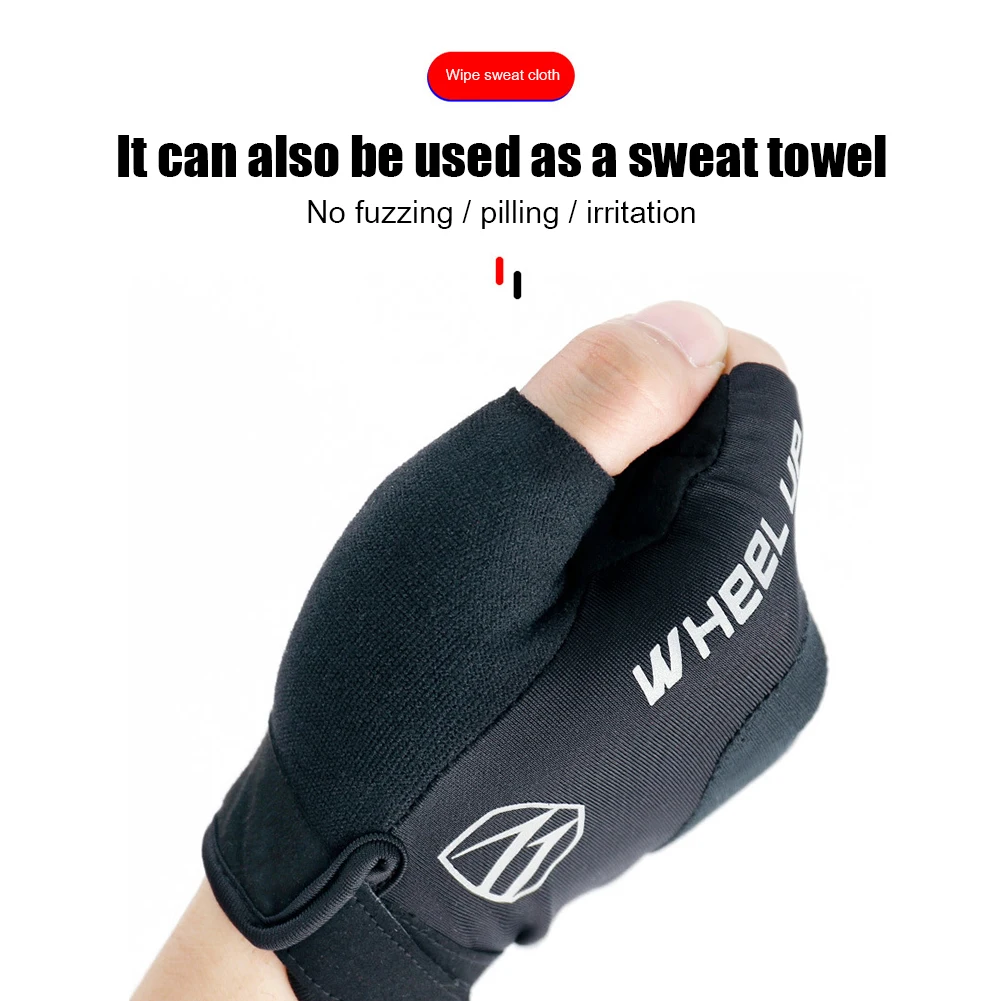 Велосипедные перчатки с открытыми пальцами противоударные дышащие спортивные