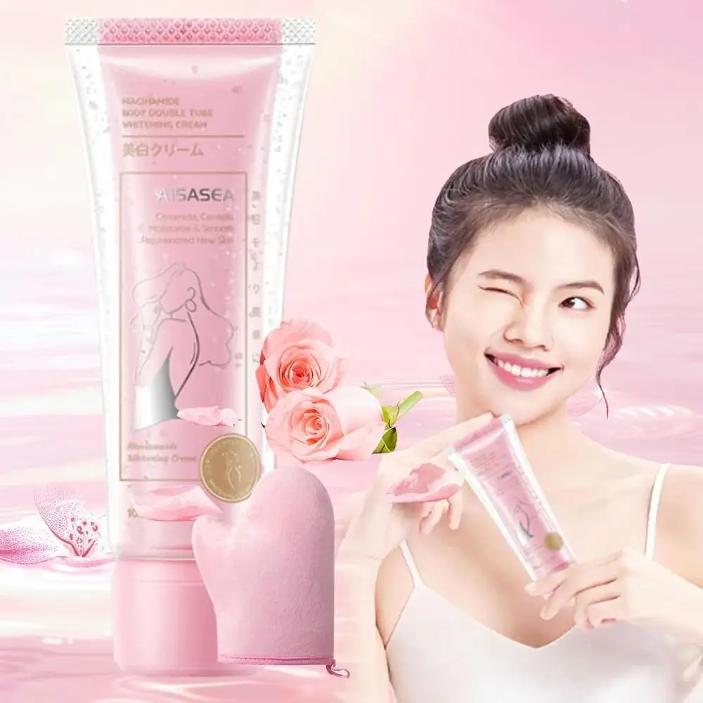 Отбеливающий отбеливающий лосьон натуральный двойной тюбик крем с трубкой