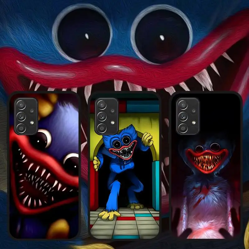 

Huggy Wuggy Playtime Phone Case For Samsung A01 A10 A11 A12 A20 S E A21 A30 S A31 A32 A40 A41 A42 A70 A71 Fundas Shell Cover