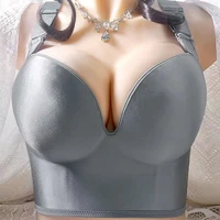 push up bras women deep cup bra shaper incorporated full back coverage lingerie plus size pushhide back fat underwear