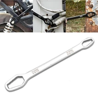 8 22mm double head wrench multi function screw nuts wrenches for car bicycle ratchet wrench universal spanner repair hand tools