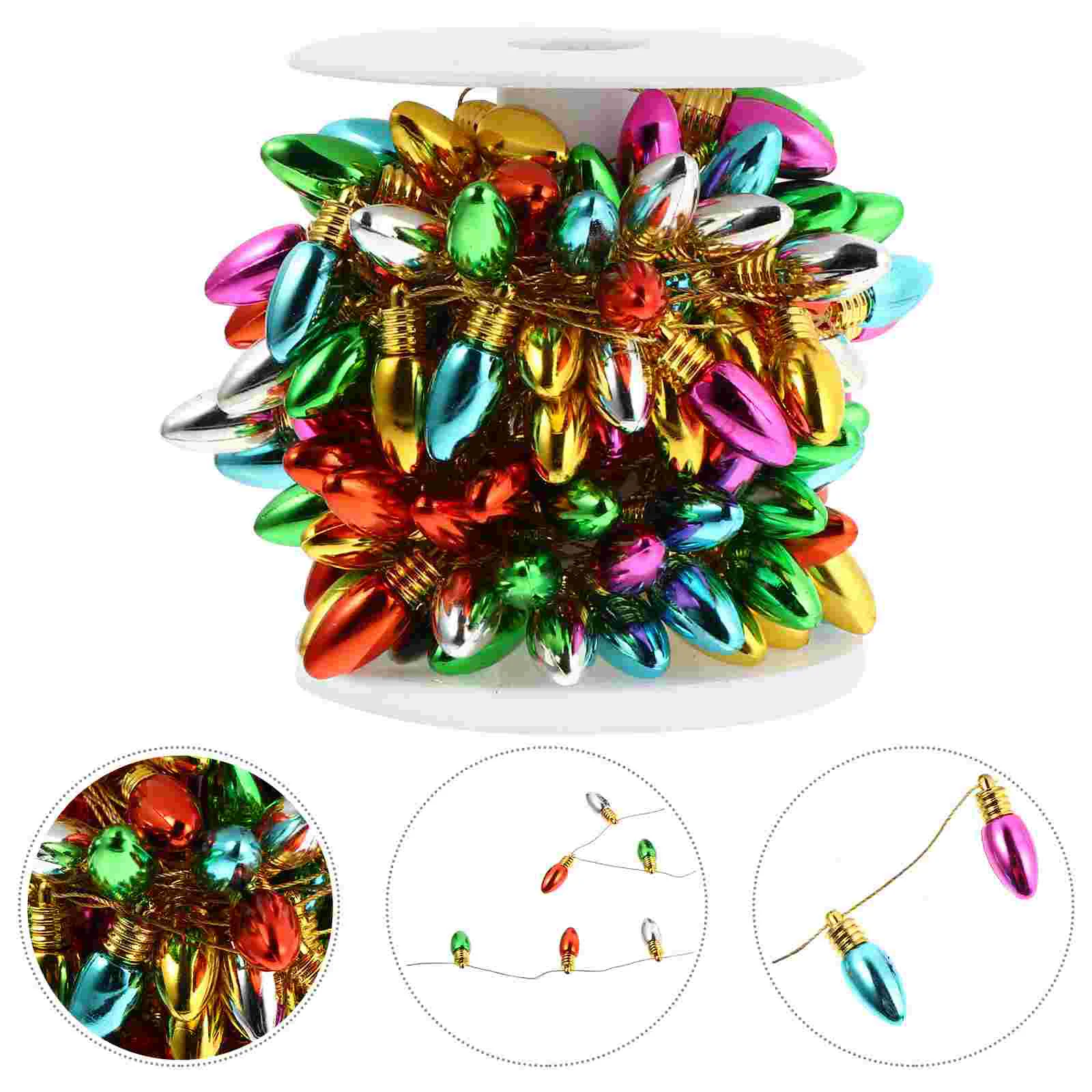 

1pc Colorful Beautiful Creative Christmas Decorative String Lights for Indoor Outdoor