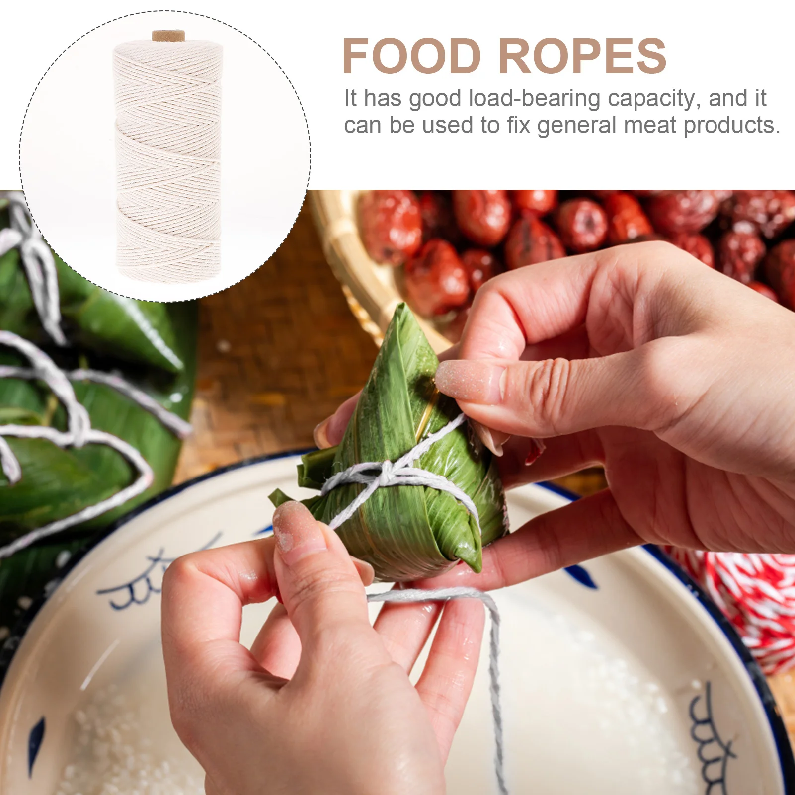 Хлопковая веревка кухонные веревки ремесло связывание птицы колбаса шпажки