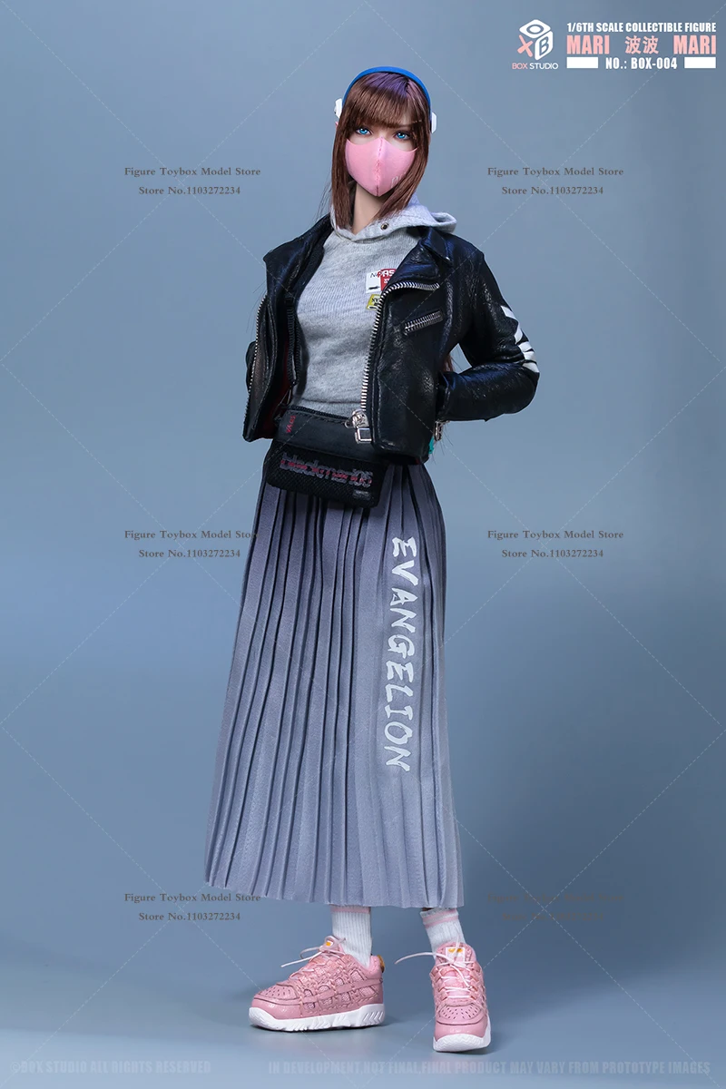 BOX STUDIO BOX-004 1/6 MARI Blue Eye Beauty Girl Фигурка Кожаная куртка Декор 12 &quotполный набор Женский