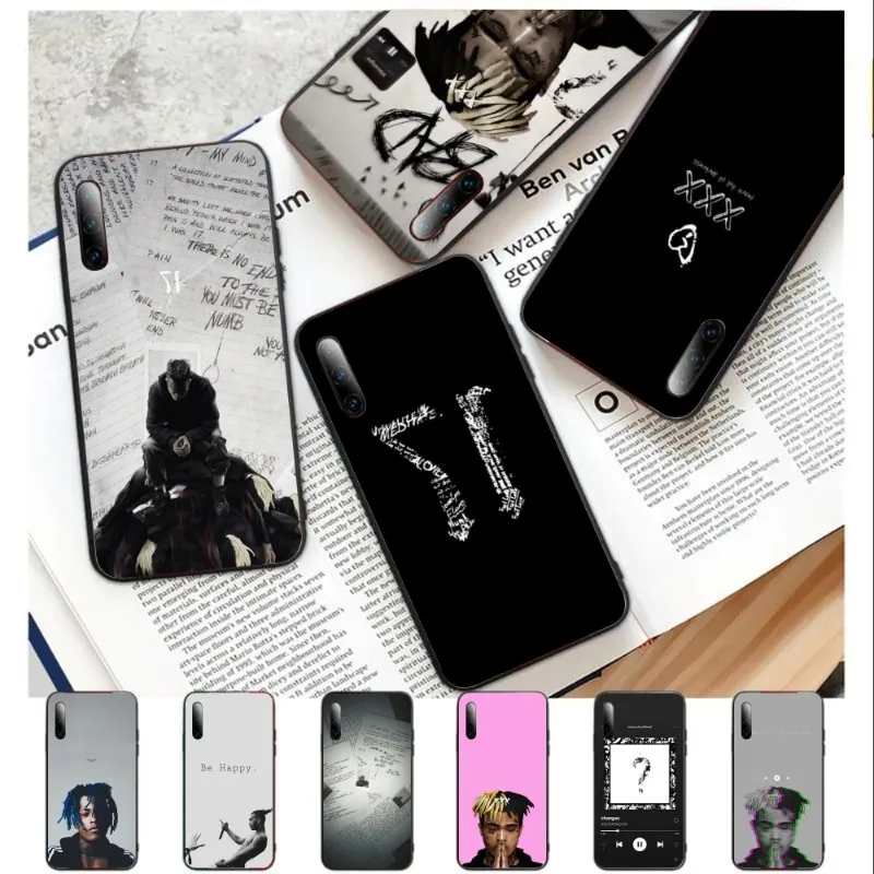 Rapper XXX-TENTACION Phone Case For Samsung Galaxy S6 S7 S8 S9 S10 S21 S22 Plus Ultra Soft Black Phone Cover