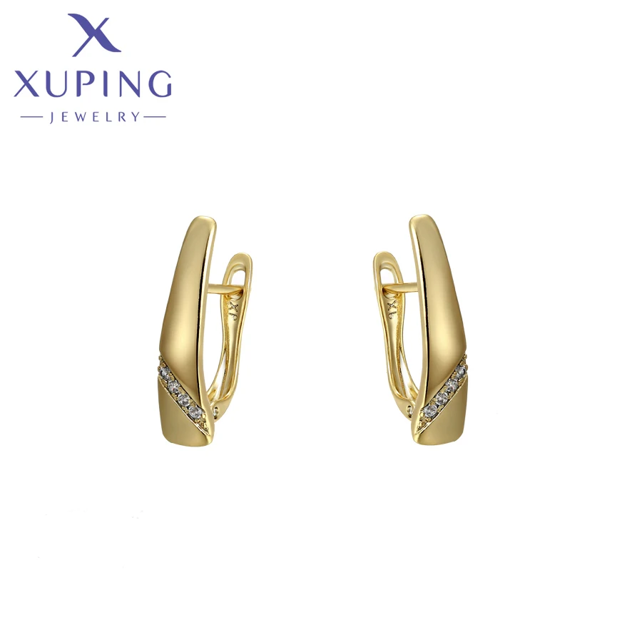 

Xuping Jewelry Fashion New Arrival Light Gold Color Earring for Women Girl S00100640