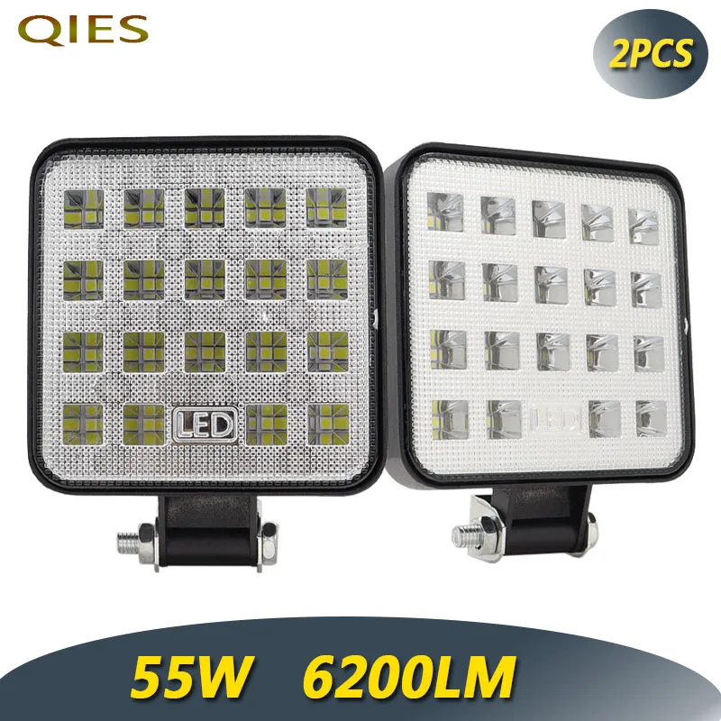 3 дюйма 54 Вт Φ лампа грузовик пикап мотоциклетные противотуманные фары 19 дюймов