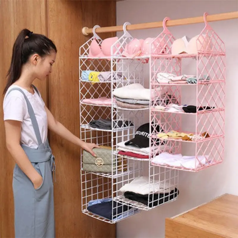 

Folding Closet Organizer Panties And Socks Storage Boxes Wardrobe Clothes Underwear Organizer Drawers Clothes Separator Boxes