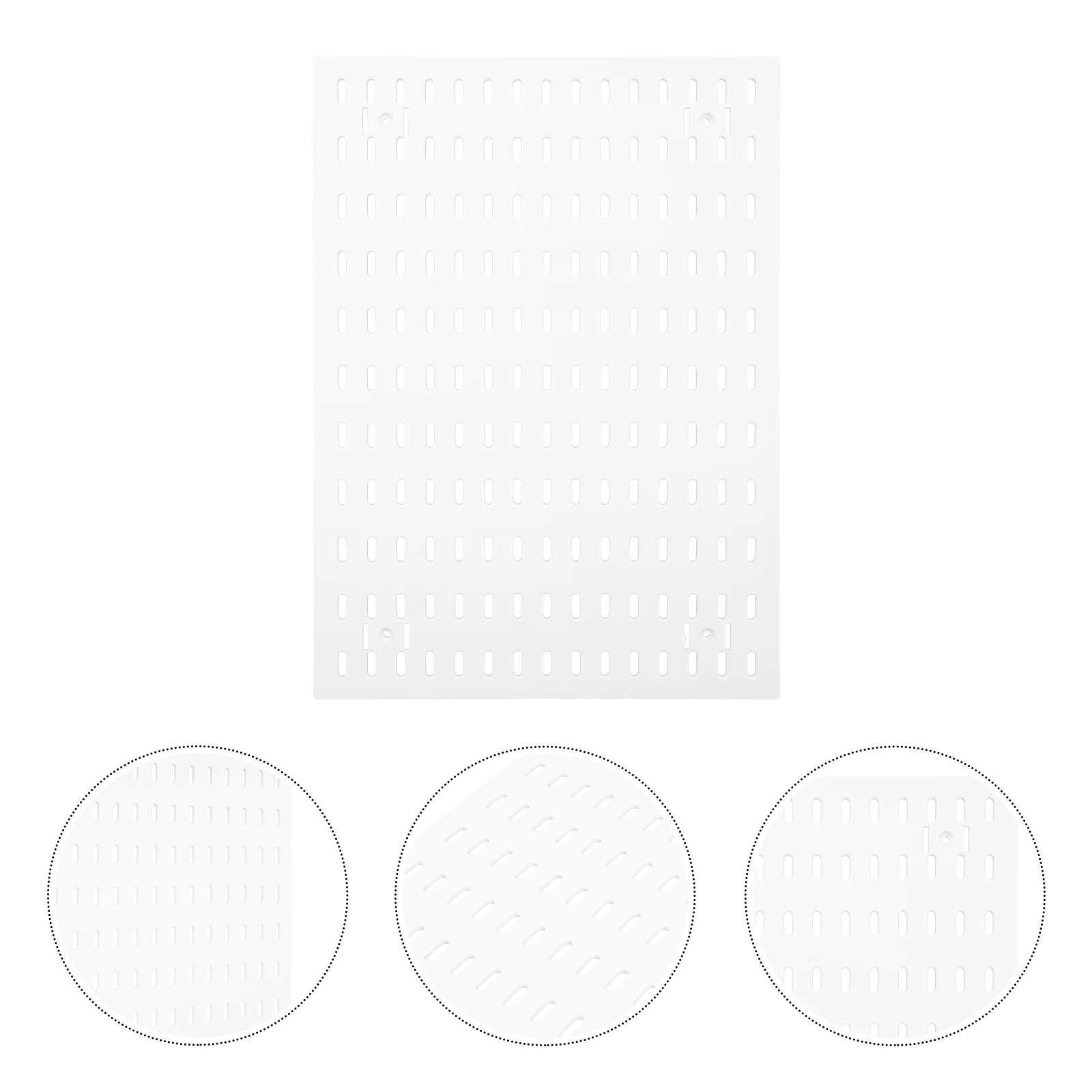 

Desk Peg Board Rack Office Home Tools Pegboard Wall Panel Kits Plastic Organizer