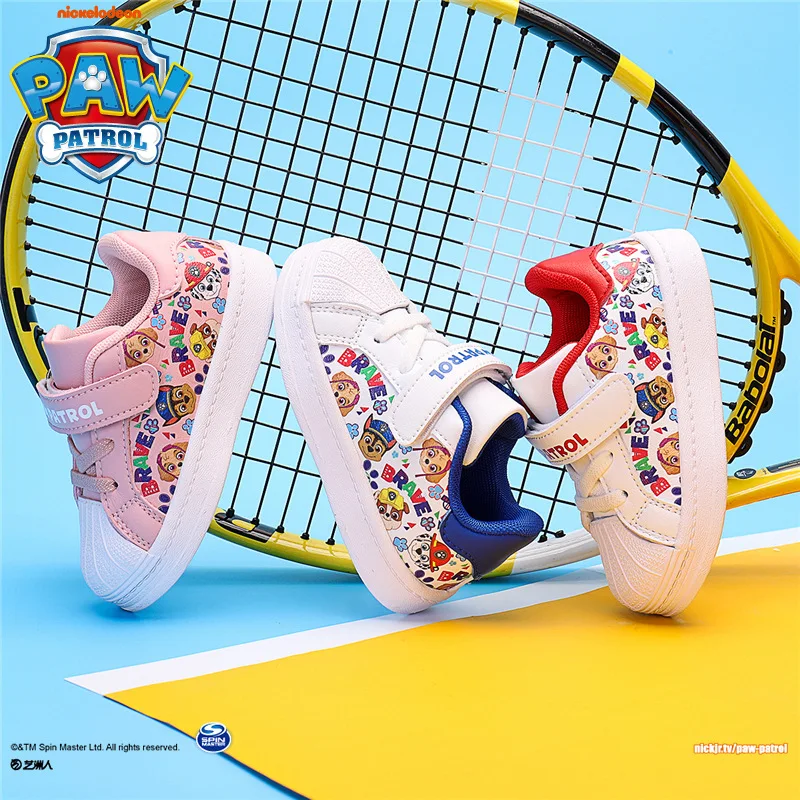 

Paw Patrol Anime Surrounding Children's Shoes New Children's Shell Head Sports Board Shoes Breathable and Comfortable