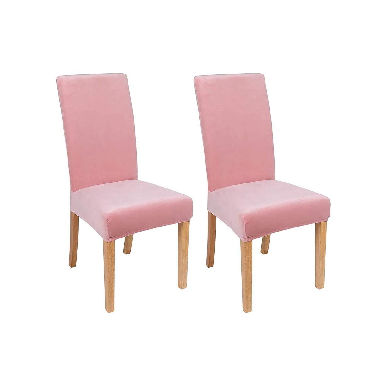 Covers For Dining Chairs, With Elastic Velvet Dining Chair C