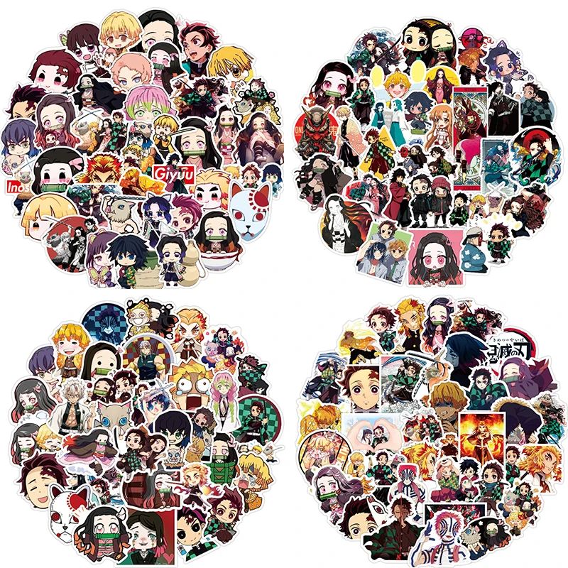 

50 шт., водонепроницаемые наклейки на ноутбук, багаж, велосипед, скейтборд, компьютер