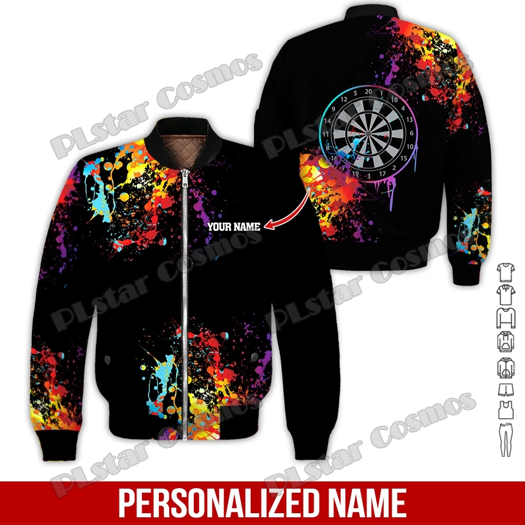 Мужская зимняя куртка-бомбер в стиле унисекс с 3D-принтом черепа на молнии