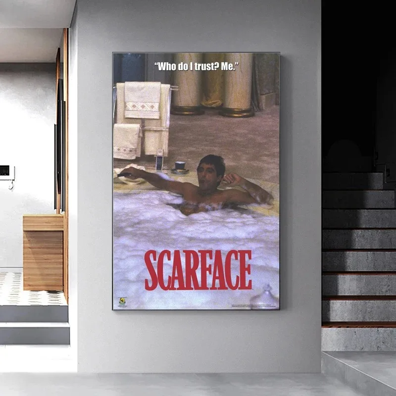 Современный стиль Аль Пачино плакат произведение искусства на холсте без рамы