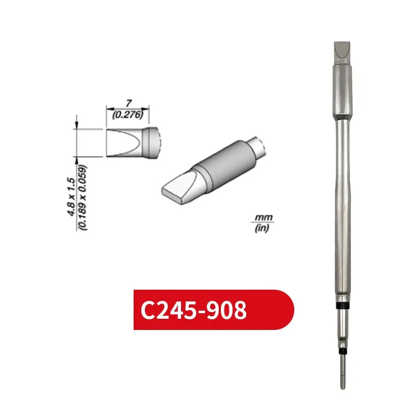 Фото C245-908 Паяльные жала, совместимые с ручкой JBC SUGON AIFEN T245/руч управления температурой №1