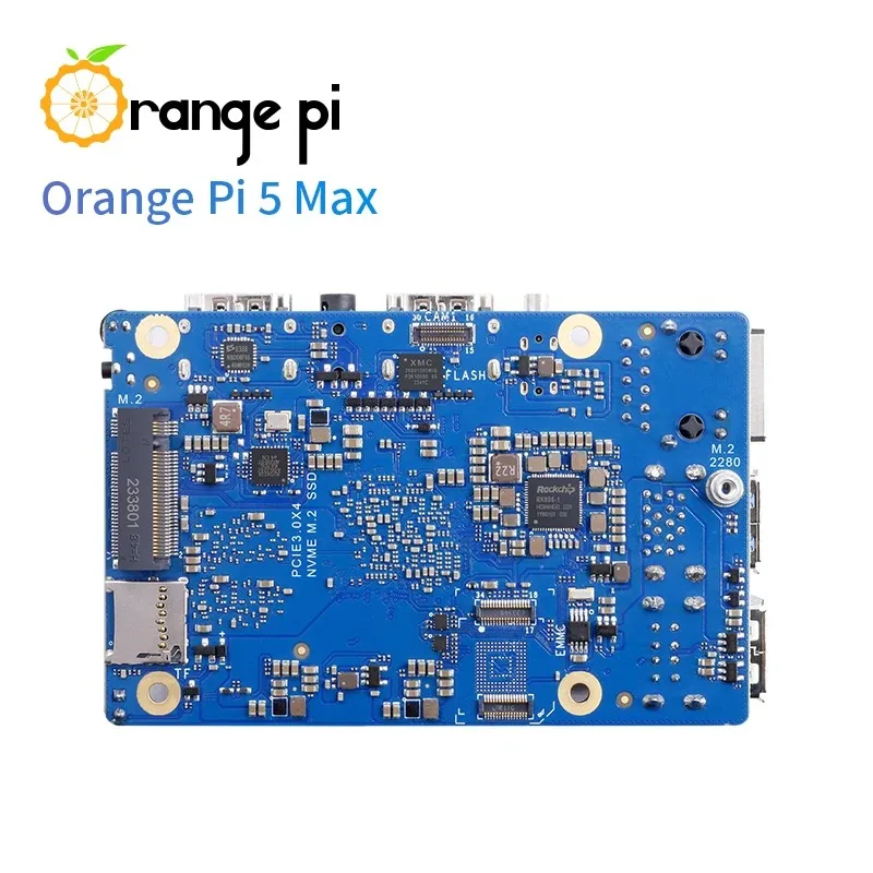 Фото RoRuS Orange Pi 5 Max (8 ГБ) Одноплатный компьютер OrangePi 5 Max 8 ГБ SBC №4