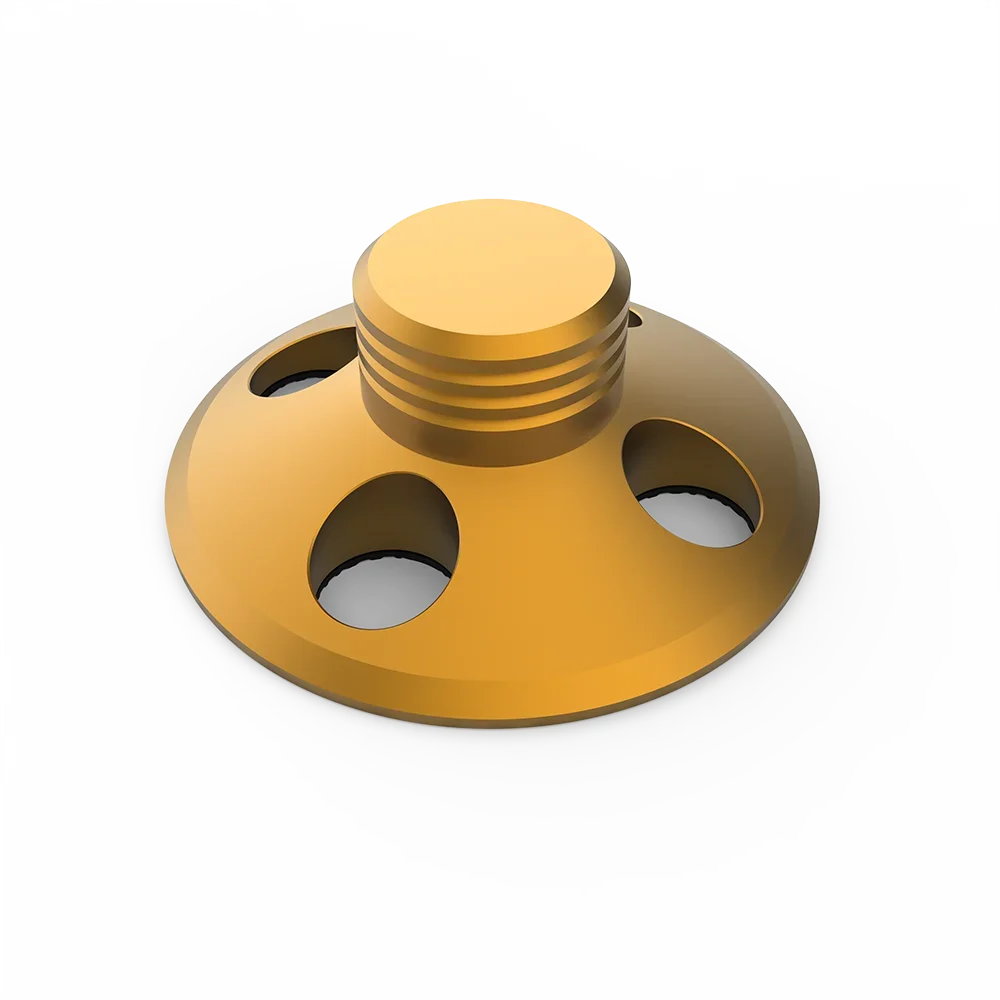 High Quality Aluminum Metal Vinyl Record Weight Stabilizer Disc Balanced Clamp for Turntable LP Player Accessories