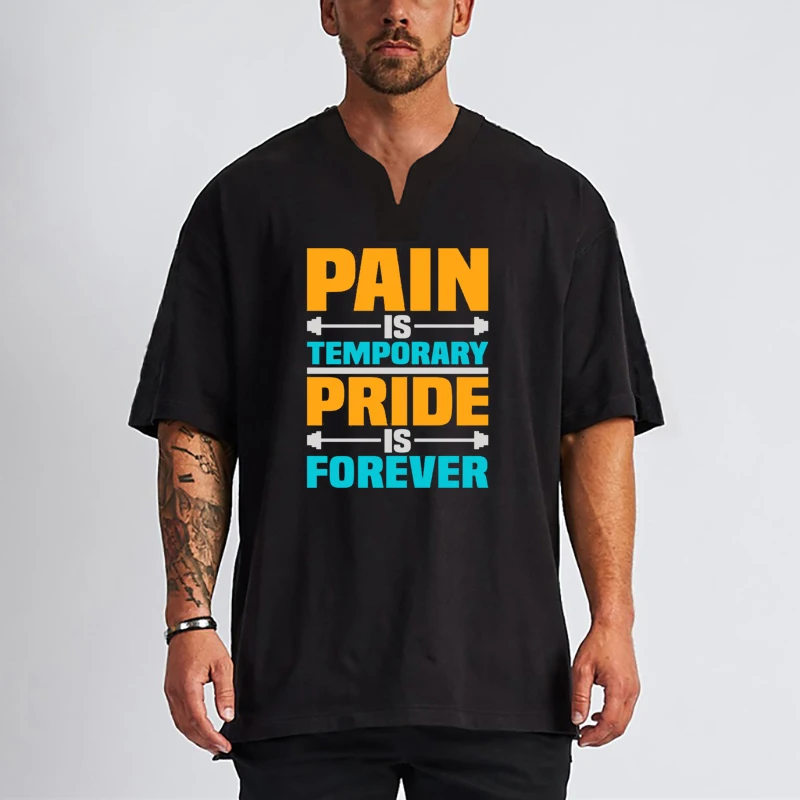 

Футболка мужская для бега, модная тенниска оверсайз с короткими рукавами, уличная одежда в стиле хип-хоп, хлопковая одежда для фитнеса и спо...