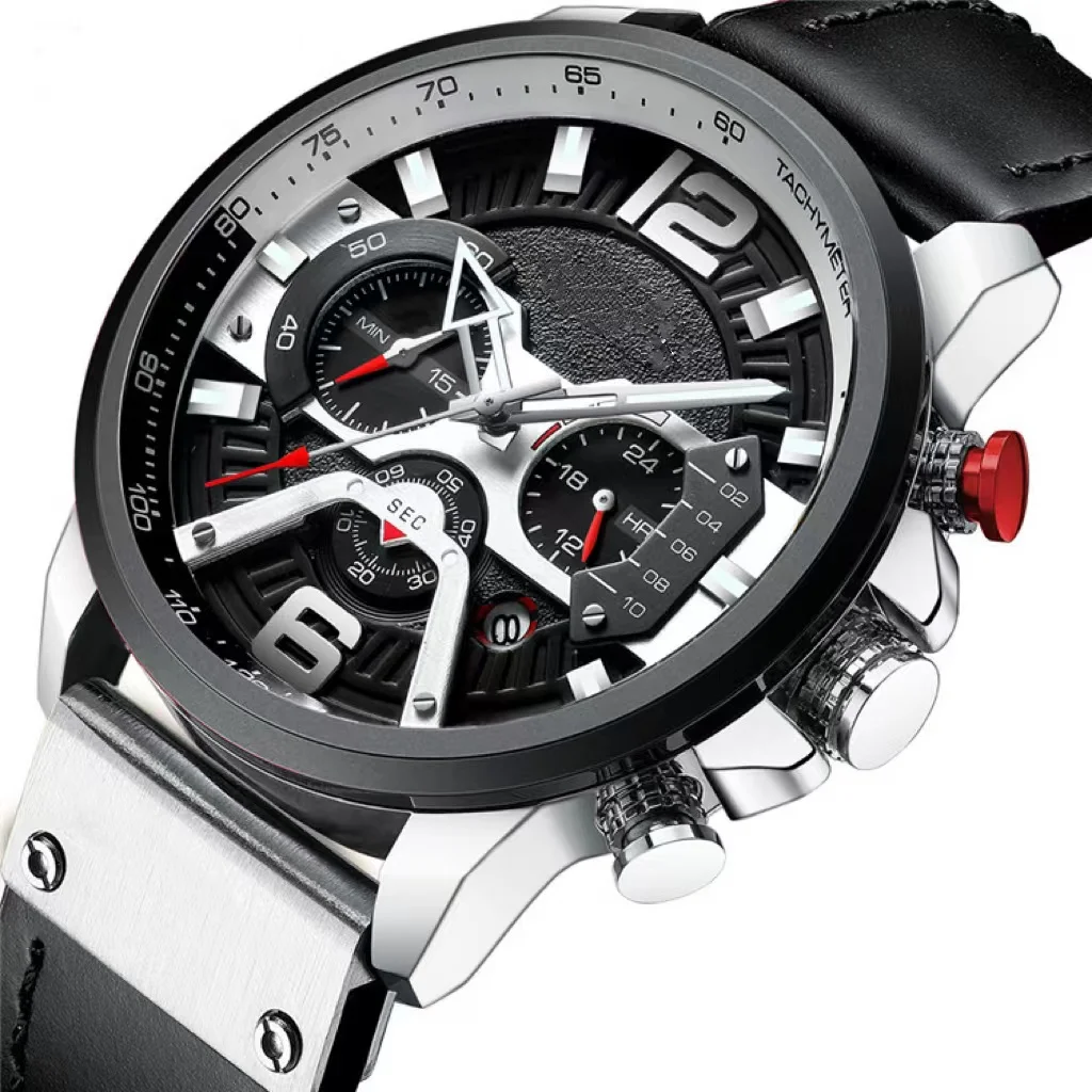 2023 Hot selling new fashion watch with stainless steel top luxury sports timekeeping quartz watch for men