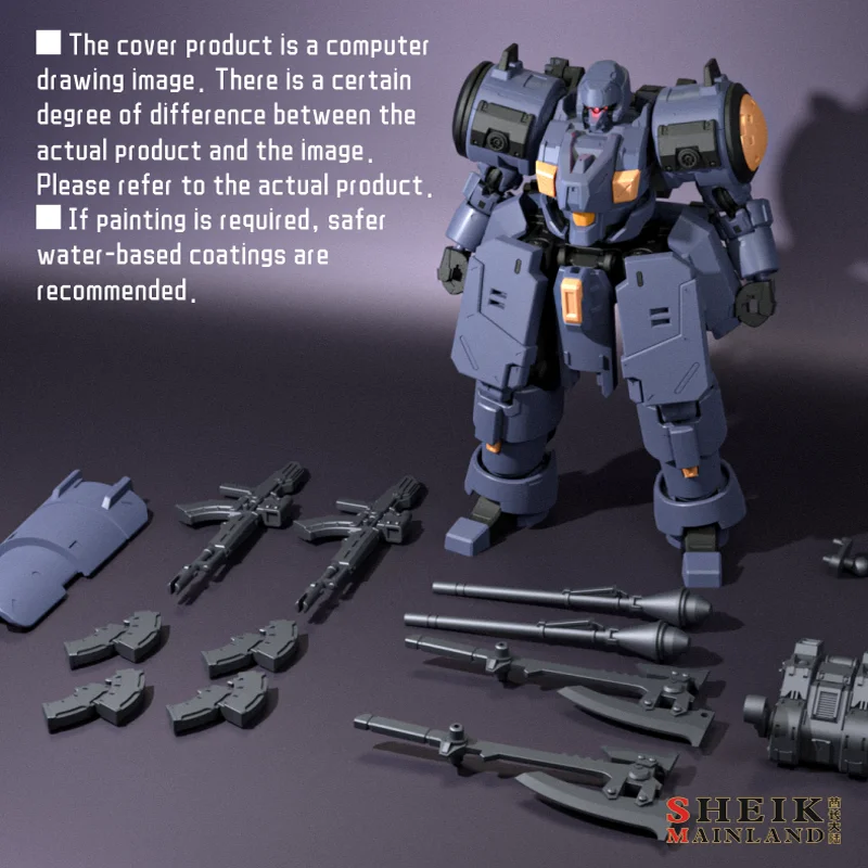 Предпродажа шейк Mainland HG 1/144 Zarov M1 пластиковая игрушка в стиле морской пехоты