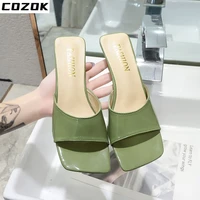 slippers bow sandals womens 2022 summer new fashion temperament flat all match one step sandals womens sandals summer shoes