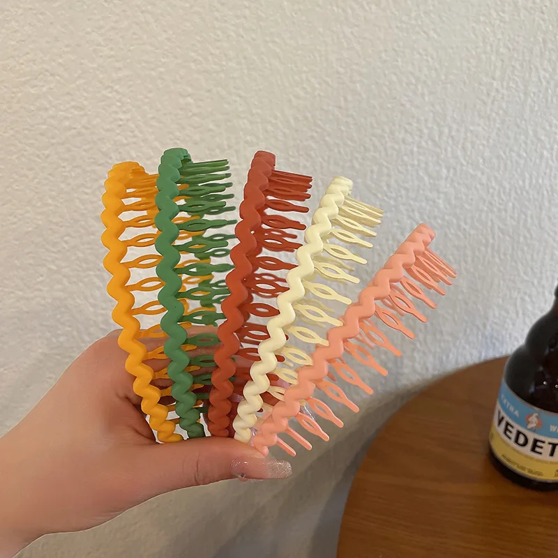 Женская волнистая повязка на голову AWAYTR Универсальная аксессуар для волос 2022 |