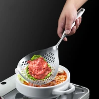 304 stainless steel colander food strainer spoon soup spoon oil filter kitchenware