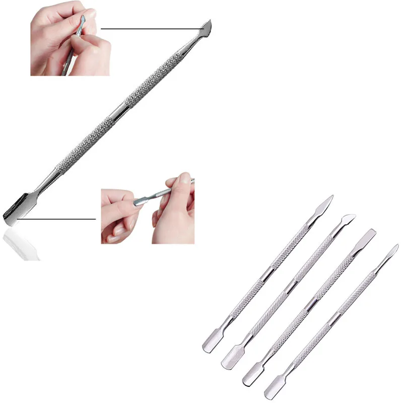 

1/5pcs Nail Art Tools Wholesale Grit Sanding Nail Polishing File Remove Beat Dead Skin Fork Makeup Nail Brush Manicure Accessori