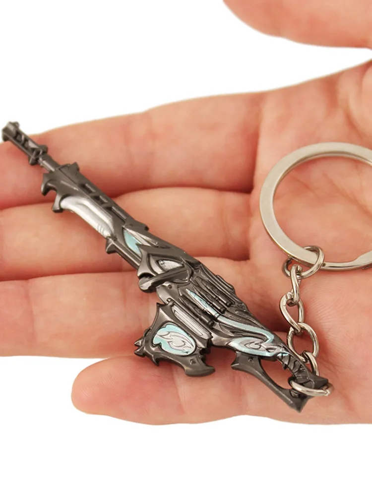 Valorant брелок с пистолетом металлическая искусственная кожа M4 Melee Reaver 2 0 Karambit Prime Skin