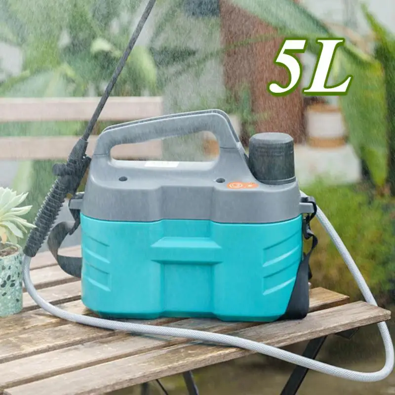 

5L Electric Water Sprayer Practical Flow Adjustable Flower Sprinkler Rechargeable Plant Sprayer Garden Tool Agricultural Sprayer