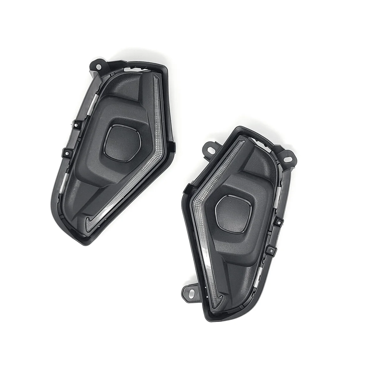 Передний бампер двухцветный фонарь противотуманные фары зажимы кронштейны