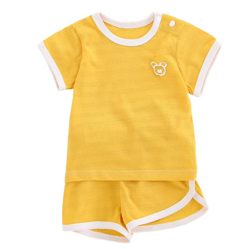 

Cotton Girls Clothing Set Sports Boy T-shirt+Shorts Sets Toddler Clothes Babi Child Outfit for Girls 2PCS pajamas set 2022summer