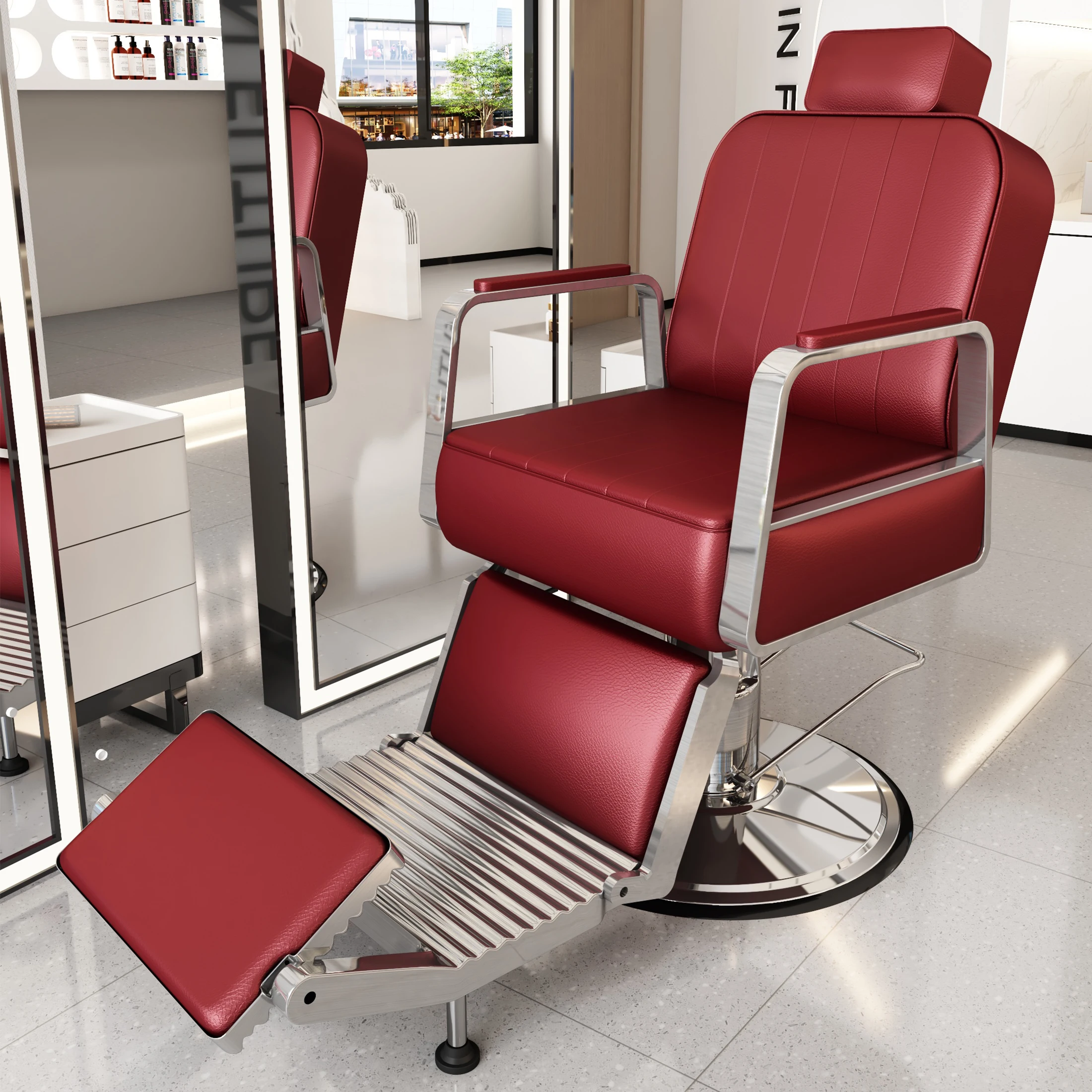 Стул для салона красоты элегантный профессиональный парикмахерский стул