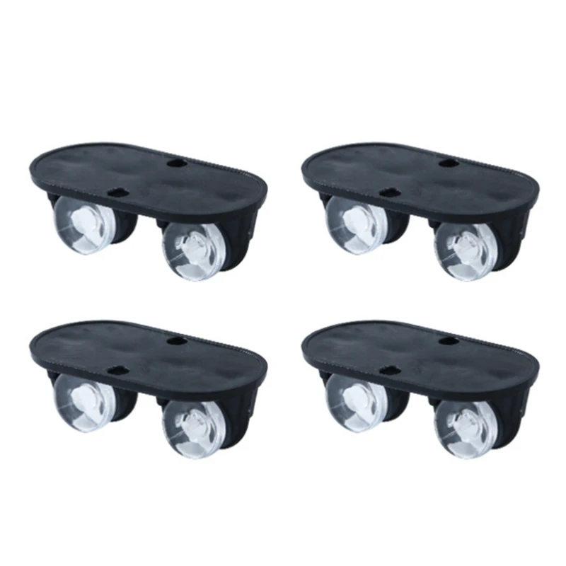 

4pcs Self-Adhesive Mini Caster Wheels for Storage Box Pulley Trash Can Universal Silent Heavy Duty Mini Caster Wheels Tools