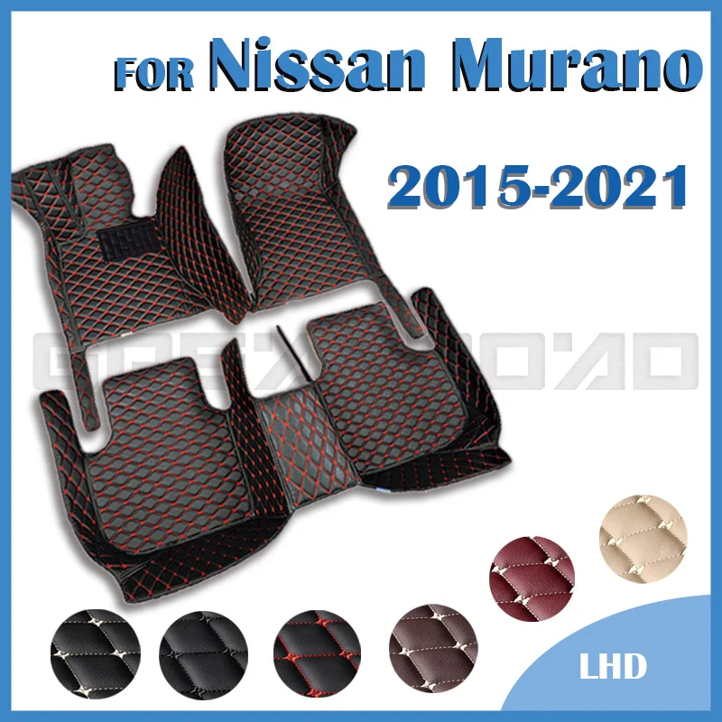 

Car Floor Mats For Nissan Murano 2015 2016 2017 2018 2019 2020 2021 Custom Auto Foot Pads Carpet Cover Interior Accessories