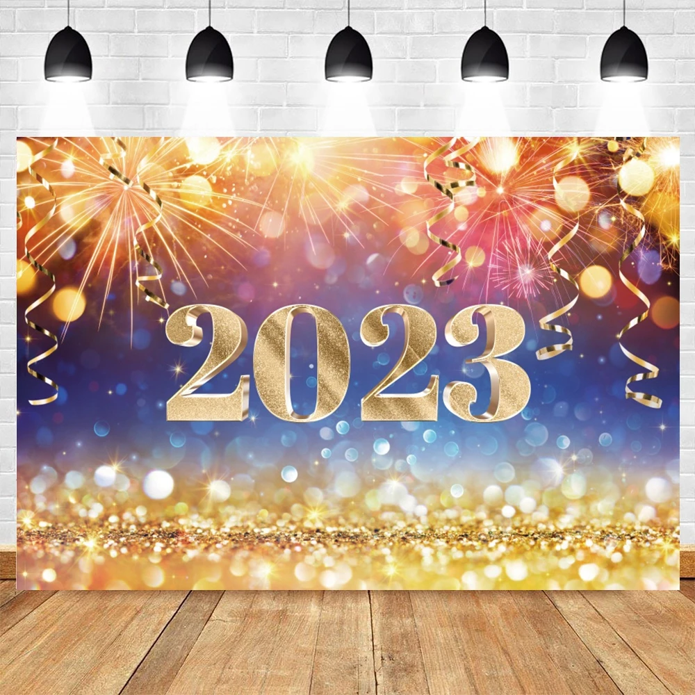 Фотофон с новым годом 2023 для праздника Весны фотография фейерверк вечерние НКА