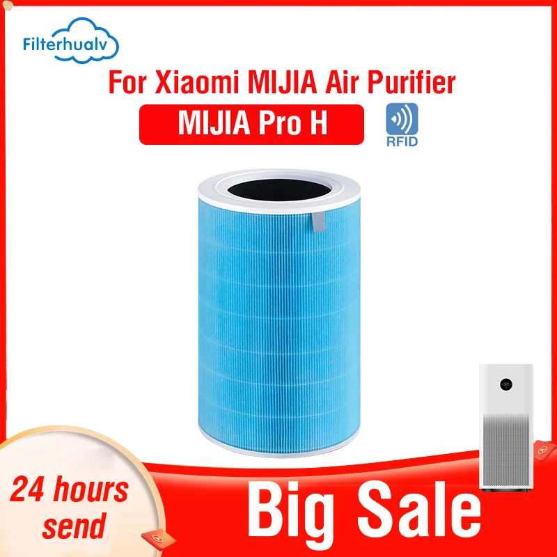 Xiaomi Air Purifier Pro H Replacement Filters: PM2.5 HEPA Filter Pro H and Activated Carbon Filter Pro H Xiaomi Air Purifier Pro H Replacement Filters: PM2.5 HEPA Filter Pro H and Activated Carbon Filter Pro H