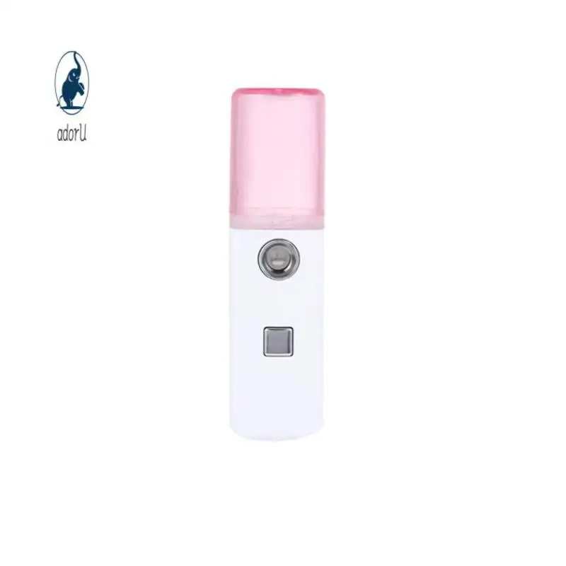 

Mini Nano Mist Sprayer Cooler Facial Steamer Humidifier USB Rechargeable Face Moisturizing Nebulizer Beauty Skin Care Tools