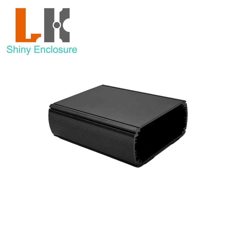 

LK-ALB24 Black Aluminum Circuit Board Electronic Enclosure Box Diy Project Box Extruded Aluminum Case 35x80x100mm